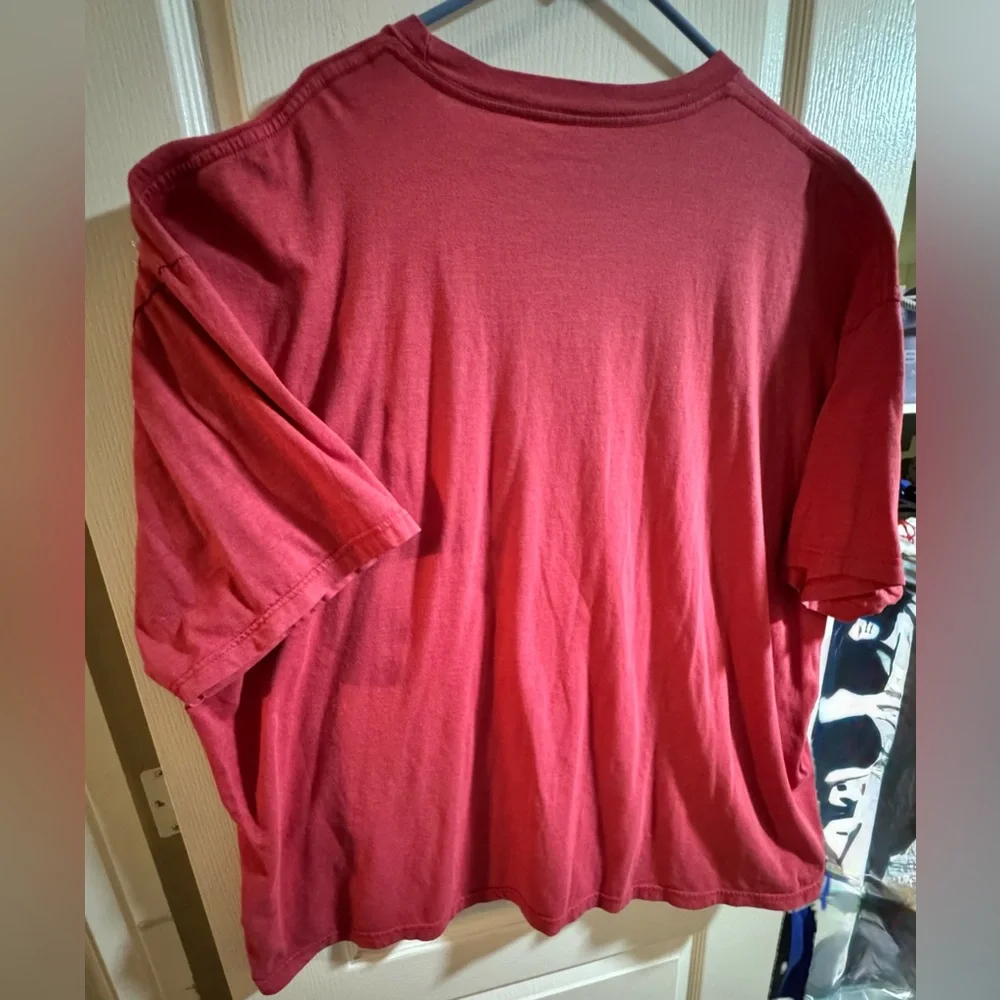 Coca-Cola men’s size 4xl Red short sleeve Tee with White Script Logo GUC